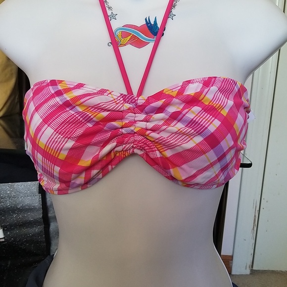NEW SWIM TOP WITH REMOVABLE SOFT CUPS Tommy Hilfiger - M - Picture 5 of 8